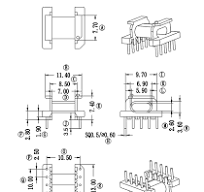 China EPC13 transformer bobbin Manufacturer and Supplier ...
