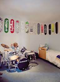 Best Of Kids Music Bedroom Ideas Music Bedroom Rock And Roll Room Skateboard Room
