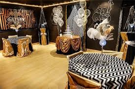 Are you looking for a little unicorn magic for your party this year? 34 Gatsby Theme Birthday Party Decor Ideas Unique Centerpieces Chevron Pattern Overlays Roari Roaring Twenties Party Twenties Party Unique Birthday Party Ideas
