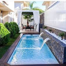 46 Fantastic Modern Swimming Pool Design Ideas Small Backyard Pools Backyard Pool Pool Designs
