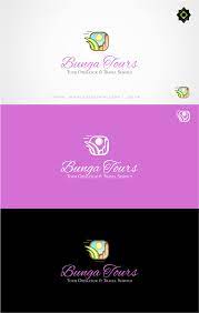 Jasa Desain Logo Usaha Tour Travel Bunga Tours Berikut Ini Adalah Sebuah Desain Logo Untuk Usaha Tour Travel Sebagai Desain Service Trip Logo Mark Tours