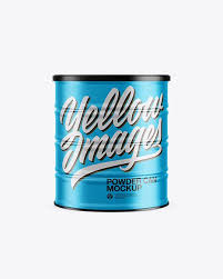 Matte Metallic Powder Can Mockup In Can Mockups On Yellow Images Object Mockups Mockup Free Psd Psd Mockup Template Free Psd Mockups Templates