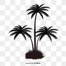 Black Palm Tree Pattern Tree Clipart Coconut Tree Grow Png Transparent Clipart Image And Psd File For Free Download Palm Tree Pattern Tree Painting Tree Clipart