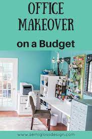Budget Friendly Office Makeover Reveal Office Makeover Home Decor Tips Home Decor