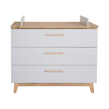 Le dessus est de la bonne taille concernant la taille de ces tables, elles sont à une hauteur suffisante et suffisamment stables pour. Commode Caro Avec Table A Langer 3 Tiroirs Fermeture Progressive Roba