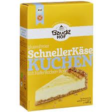 Weitere ideen zu glutenfreier kuchen, rezepte, glutenfrei. Bauckhof Bio Schneller Kasekuchen Backmischung Glutenfrei 485g Backmischung Von Bauck Bauckhof Online Shop