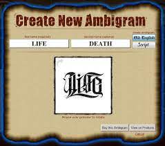 Ambigram Tattoo Generator Free Ambigram Tattoo Ambigram Tattoo Generator Ambigram Creator