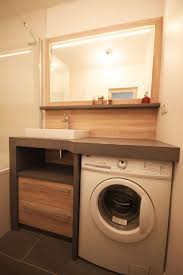 Comment Cacher Votre Lave Linge 11 Designs De Meubles Pour Recouvrir Votre Machine A Laver Travaux Salle De Bain Idee Salle De Bain Amenagement Salle De Bain