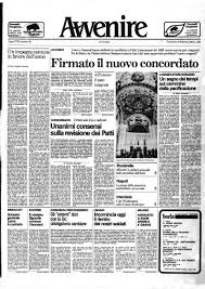 Qua sotto vengono messi giù degli articoli, non di parte e oggettivi sui rapporti fra stato e chiesa con documentazione d'epoca, completa e aggiornatissima. 1984 Nuovo Concordato Tra Stato E Chiesa