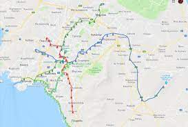 Σχεδιασμός διαδρομής με όλα τα μέσα. Ta 8erina Dromologia Trolei Lewforeiwn Hsap Metro Kai Tram Eea