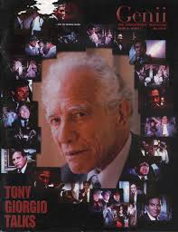 Tony Giorgio collection 25 items with Genii May 2003 special issue,  clippings