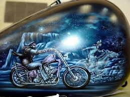 Airbrush Design Motorcycle Art Painting Custom Motorcycle Paint Jobs Custom Paint Motorcycle