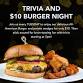 Trivia and $10 Burger Night — MAD BOAR event image