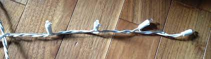 I no longer use this type of light but when i did: Straightening Christmas Icicle Lights Instructables