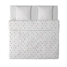 Linge De Lit Emelina Knopp En Coton Imprime De Motifs De Petites Fleurs Ikea Linge De Lit Ikea Decoration Interieure Et Exterieure