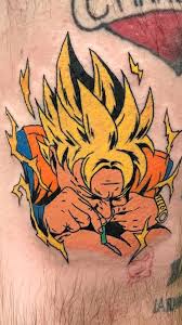 The popularity of the show has driven many to get dragon ball z tattoos, so much so that quite a few tattoo artists even specialize in dragon ball z tattoos. This Dragon Ball Z Tattoo Imgur