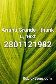 Brookhaven codes are a set of promo codes released from time to time by the game developers. Ariana Grande Thank U Next Roblox Id Roblox Music Codes Roblox Roblox Codes Coding