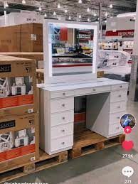 Anyone know how I can find that popular white vanity from instagram and  ticktock. I really want to surprise my wife. Thanks!! : r/Costco