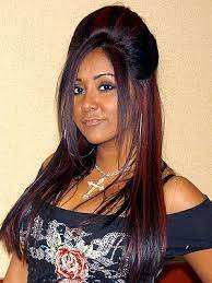 Protected Blog Log In Snooki Red Highlights White Eyeliner Looks