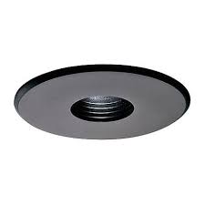 Who else has discolored or super large recessed lights in their home? Lightolier 308 Series 3 3 4 Pinhole Black Recessed Trim 47760 Lampsplus Com Recessed Lighting Lamps Plus Kitchen Flush Mount