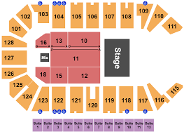 Comerica Center Seating Chart Frisco