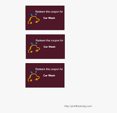 10% off (just now) free crew car wash coupon. Car Wash Coupon Template 15 Free Free Car Wash Ticket Blank Free Car Wash Coupon Hd Png Download Transparent Png Image Pngitem