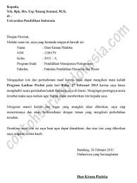 Contoh surat izin tidak masuk kuliah untuk mahasiswa yang baik dan benar. Download Contoh Surat Contoh Surat Izin Kuliah Pdf