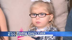 Zoey was born with Congenital High Airway Obstruction Syndrome. Doctors  didn't think Zoey, now 3, would even survive birth. Now, she is speaking  for the first time.
