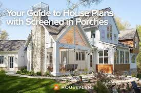 A screened porch may provide the home character when improving the entire design and curb appeal. Your Guide To House Plans With Screened In Porches Houseplans Blog Houseplans Com