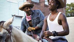 Concrete cowboy (netflix) sent to live with his estranged father for a summer, a teen finds himself at home with a tightknit community of black cowboys in philadelphia. Idris Elba Starrer Concrete Cowboy Coming To Netflix Trailer Released