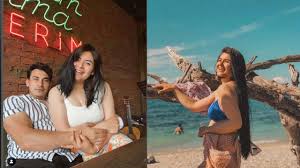 Hanife Gürdal inat yapar gibi paylaştı! Kocasıyla yarı çıplak... Edebiniz  de kalmamış - Internet Haber