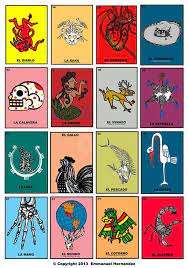 Mexiroccan Loteria Cards Mexican Art Loteria