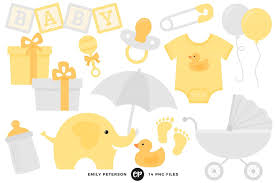 Gender Neutral Baby Shower Clipart Files Png Quality Transparent Baby Shower Clipart Neutral Baby Shower Gender Neutral Baby Shower