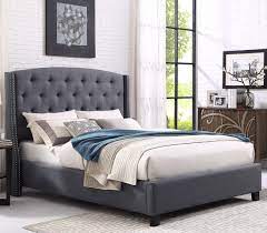Maybe you would like to learn more about one of these? Crown Mark 5111 All Eva Grey Fabric Tufted Headboard Queen Size Bed 5111gy Q Bed