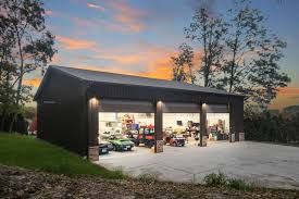 1 Boyer Lined Insulated Shop Greiner Buildings In 2020 Pole Building Garage Metal Garage Buildings Metal Shop Building