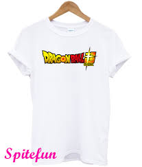 Dragon ball super (ドラゴンボール超（スーパー）, doragon bōru sūpā) is an anime and manga series, produced by toei animation and written by akira toriyama, and a sequel to the original dragon ball franchise. Dragon Ball Super Logo T Shirt