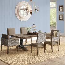 They require at least 60 cm of space in between them to not just sit comfortably but also to avoid hitting elbows. French Provincial Dining Set Wayfair