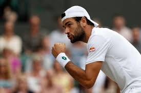 Matteo berrettini put on a stunning display of power hitting to bludgeon his way past the gutsy hubert hurkacz and reach his first wimbledon final. Qzcaqxcjy8xzxm