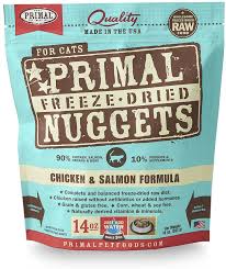 Most raw cat food delivery companies pack food in a cooler with dry ice to protect the frozen food. Primal Pet Foods Freeze Dried Feline Chicken And Salmon Formula 14oz Feline Raw Food Pet Supplies Amazon Com