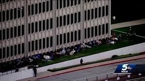 People Camp Outside Oklahoma Unemployment Office Overnight In Hope Of Getting Help