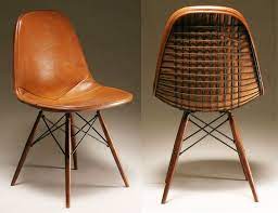 登上拍賣會的 eames dsw 手工皮椅 leather side chair metal side chair oversized chair living room