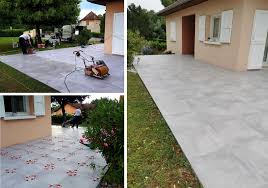 Réservée à un usage en extérieur, la pose sur plots consiste à concevoir des terrasses de qualité, et ce peu importe le support : Pose De Carrelage Pour Terrasse Exterieure Aoste Isere 38 Ets Luc Perrin Carrelage