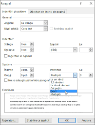 Pentru a adauga o spatiere de sase puncte se tasteaza 6 pt in casetele. Schimbarea SpaÈ›iilor Dintre Text AsistenÈ›Äƒ Office