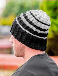 Mans Black Hat Grey Men S Cashmere Hat Slouchy Beanie Etsy Hats For Men Cashmere Hat Knitted Hats