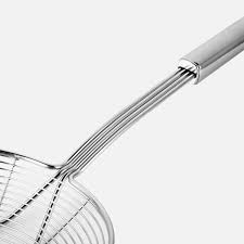 4.7 out of 5 stars 5,680. Kitchen Utensils Gadgets Hiware Solid Stainless Steel Spider Strainer Skimmer Ladle 5 4 Inch Kitchen Dining