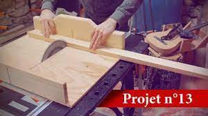 chariot de coupe pour scie sur table projet n 13 youtube table scie circulaire guide scie circulaire scie sur table