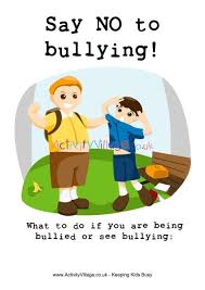 Say No To Bullying Poster It isn't big to make others feel small, so watch what you do and say if it can hurt someone in anyway. say no to bullying poster