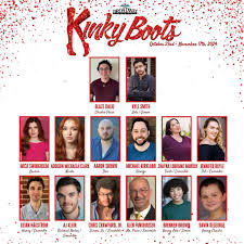 It's finally here! Join us this weekend for the opening of Kinky Boots,  running from October 25th through November 17th, with performances