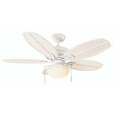 I think, hampton bay ceiling fans are a proprietary brand of the home depot. Hampton Bay Palm Beach Iii 48 In Led Indoor Outdoor Matte White Ceiling Fan Walmart Com Walmart Com