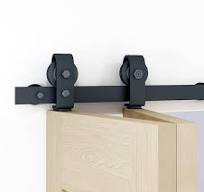 Herrajes para puertas plegables corredizas de almacén DIYHD